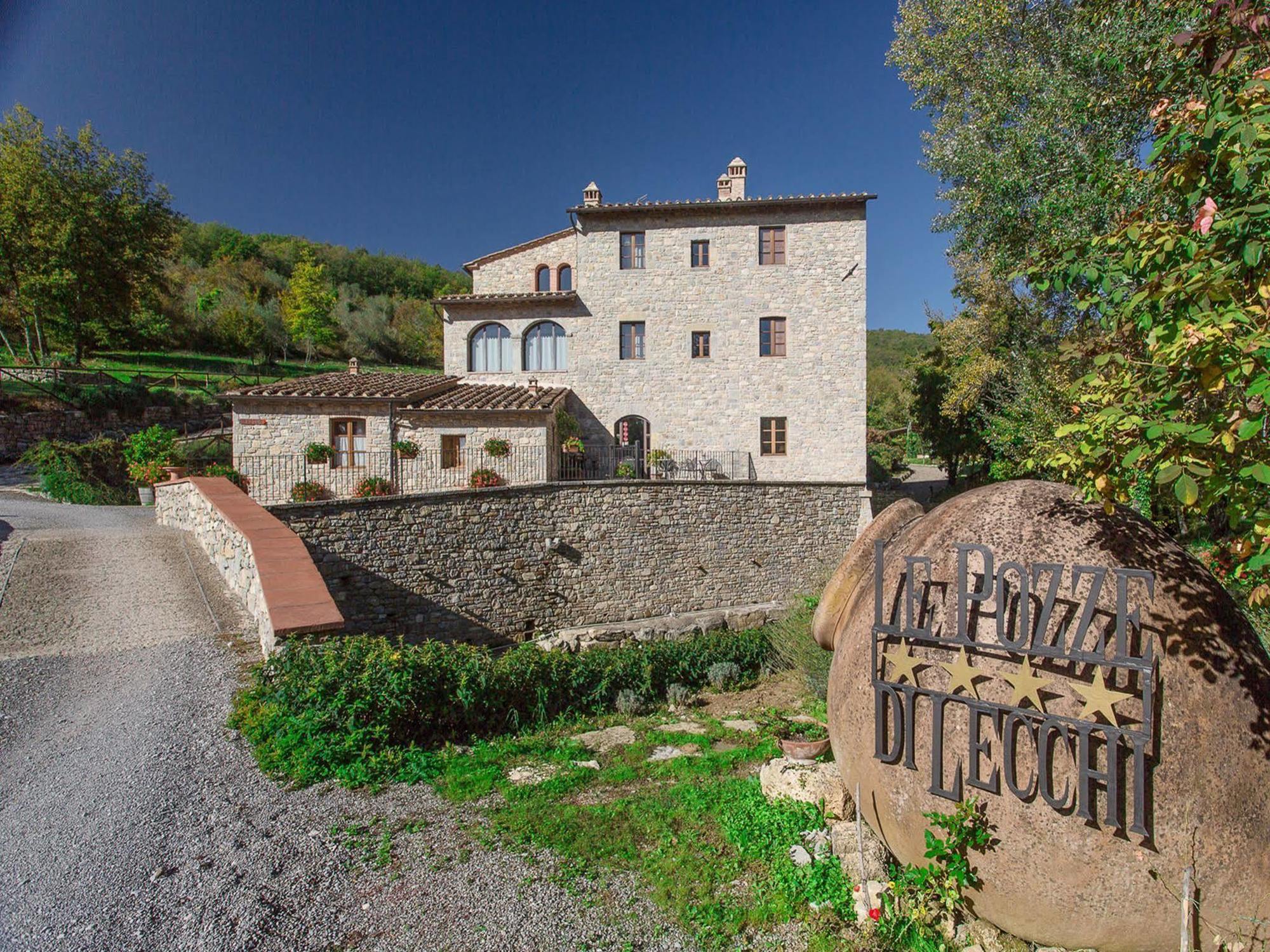 Hotel Le Pozze Di Lecchi Джайоле ин Кианти Екстериор снимка